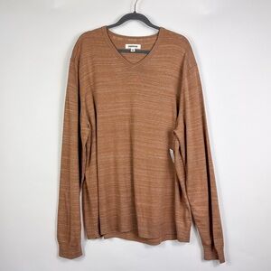 Goodthreads Tan V-Neck Sweater